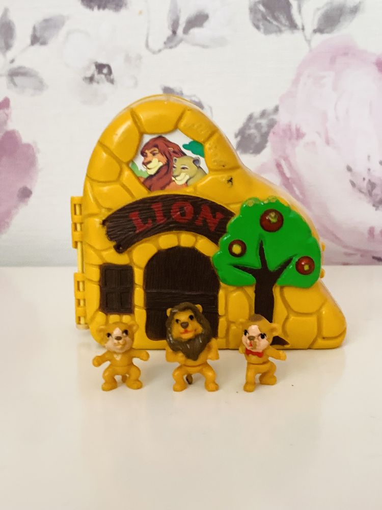 Król Lew mini domek jak Polly Pocket Bluebird