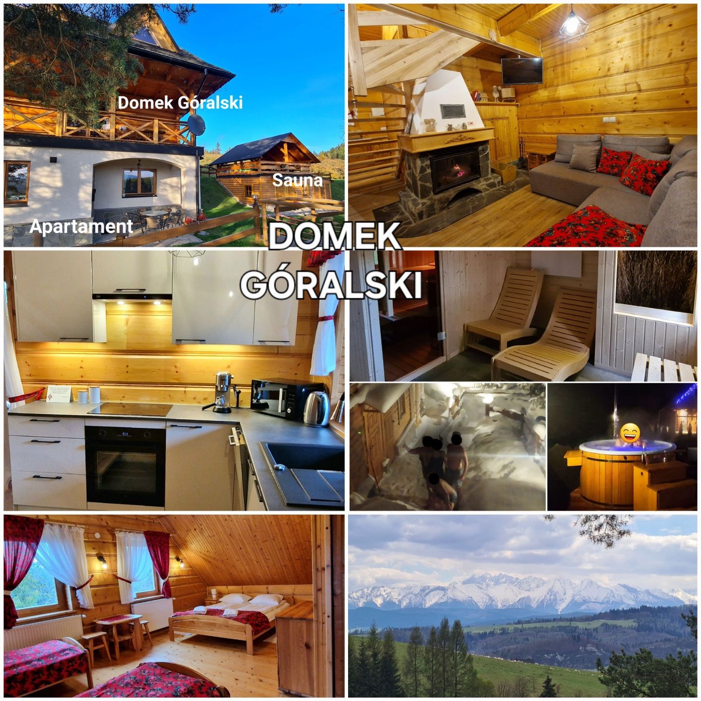Domek góralski- Kluszkowce, Czorsztyn, góry, jezioro, Velo,sauna,balia