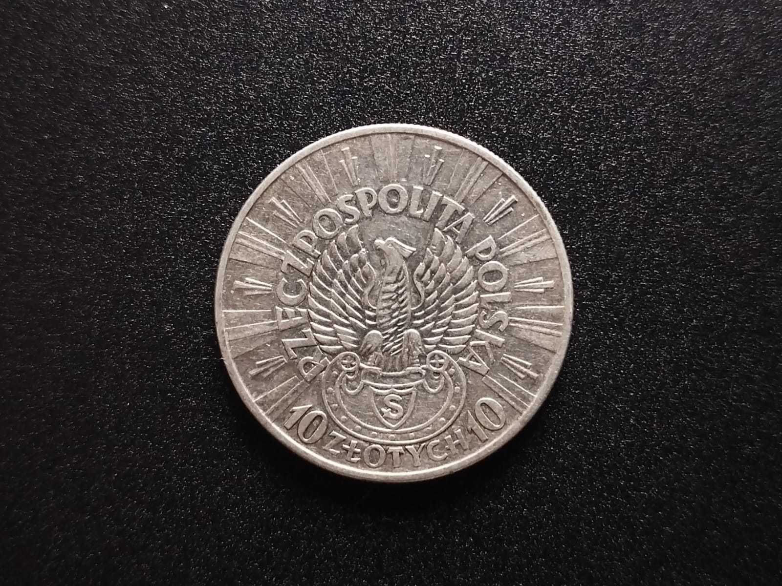 10 złotych 1934 rok Piłsudski  orzeł strzelecki