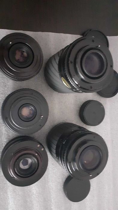 Sigma zoom 60-200 , carl zeiss 135, helios 135, hanimex 2,8