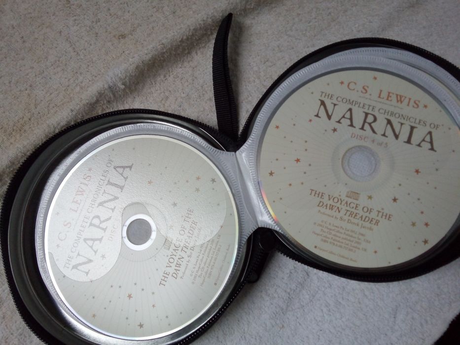 Płyty audiobook narnia 7 książek 30 płyt