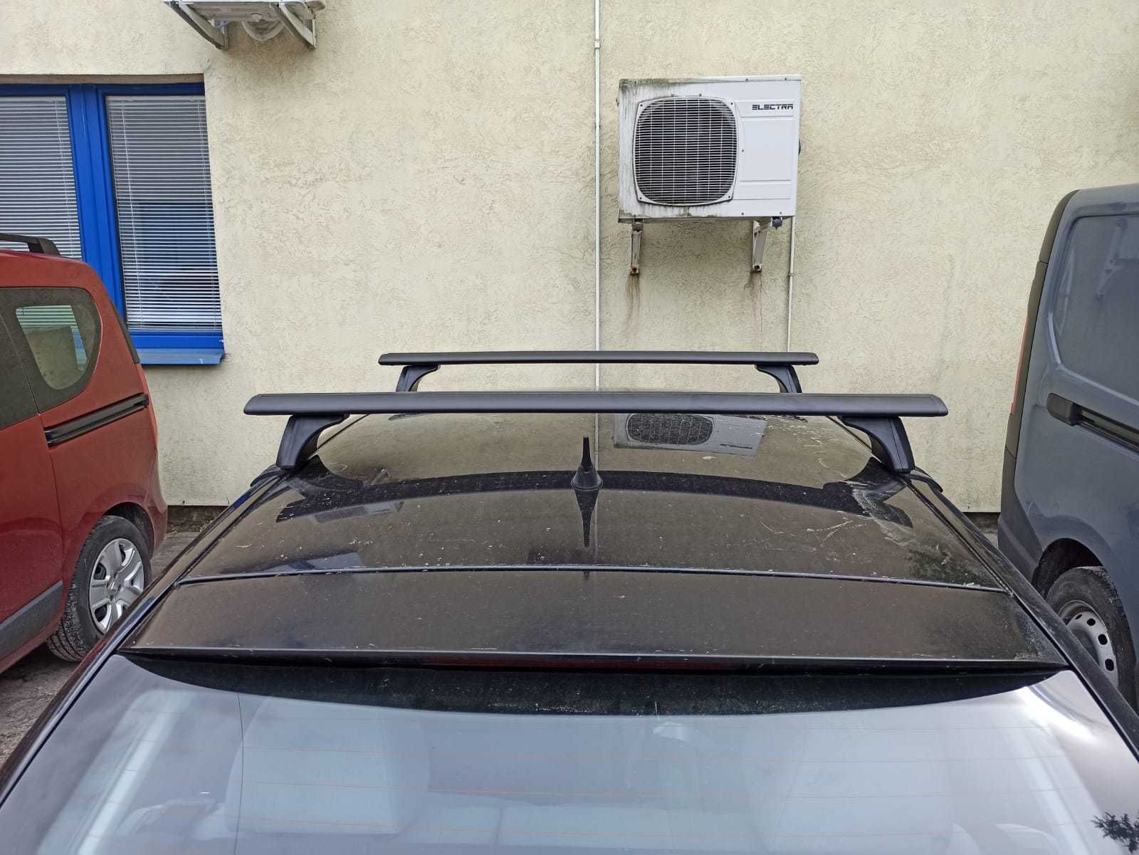 Bagażnik dachowy aluminiowy Cruz Black Seat Ibiza Cordoba III Zamki