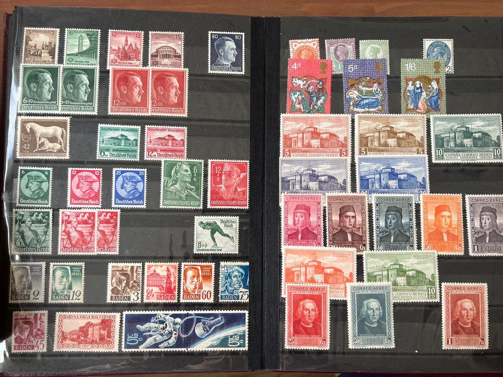 Kolekcja znaczków MIX cały świat, duża kolekcja