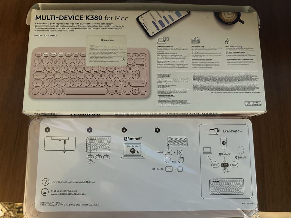 Клавіатура для mac Multi-Device K380
