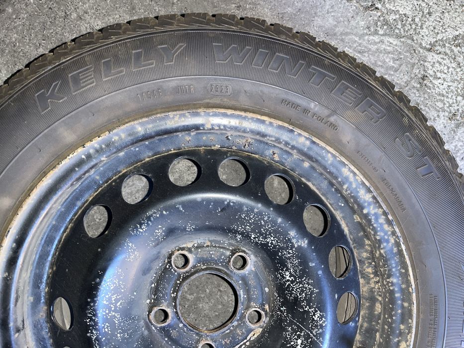 Koła zimowe 195/65 R15 5x112 | Felgi stalowe + opony Kelly 2023r