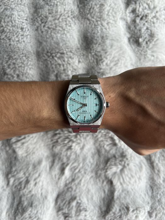 Relógio Tissot Prx Powermatic 80 Ice Blue Novo