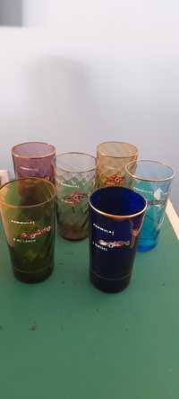 Vários copos vintage