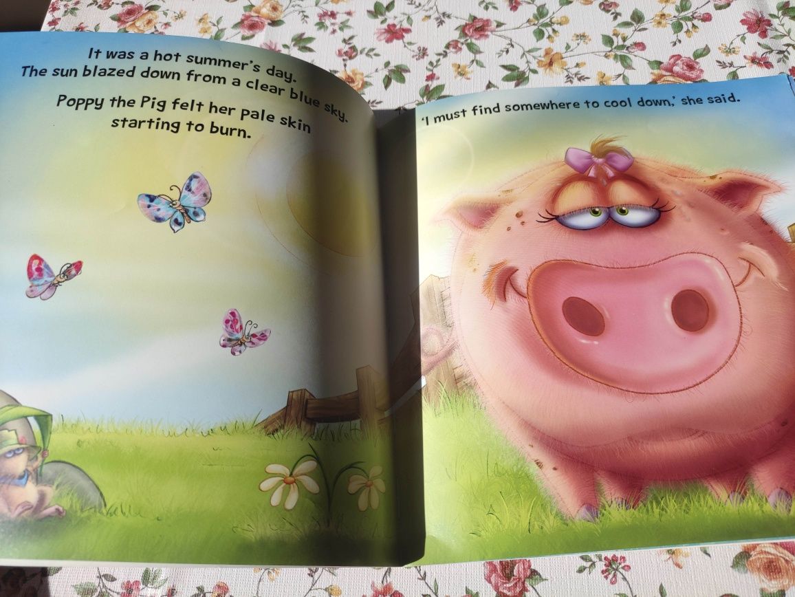 Książka dla dzieci Poppy Pig po angielsku