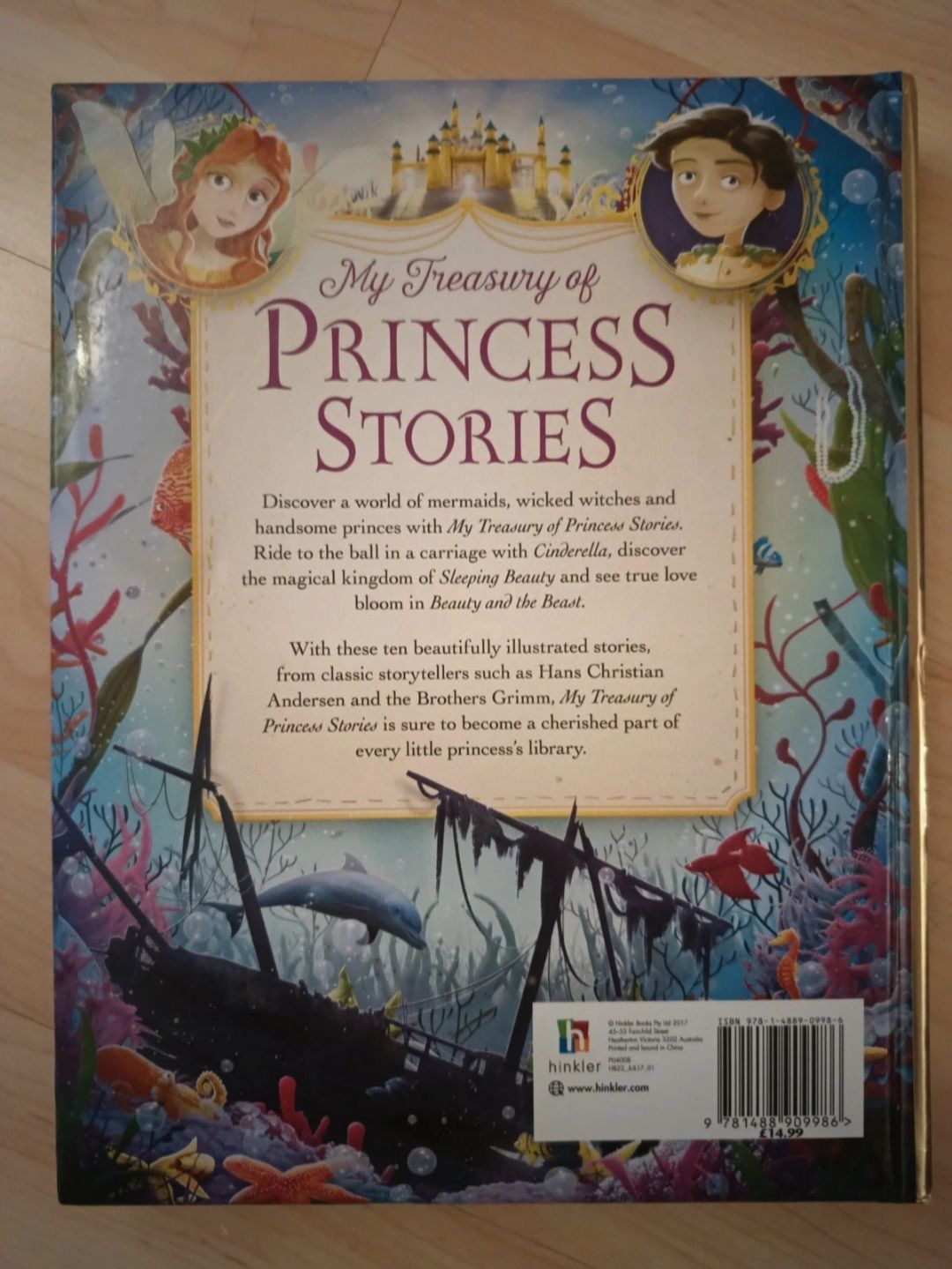 Książka "My treasury of Princess Tales" po angielsku