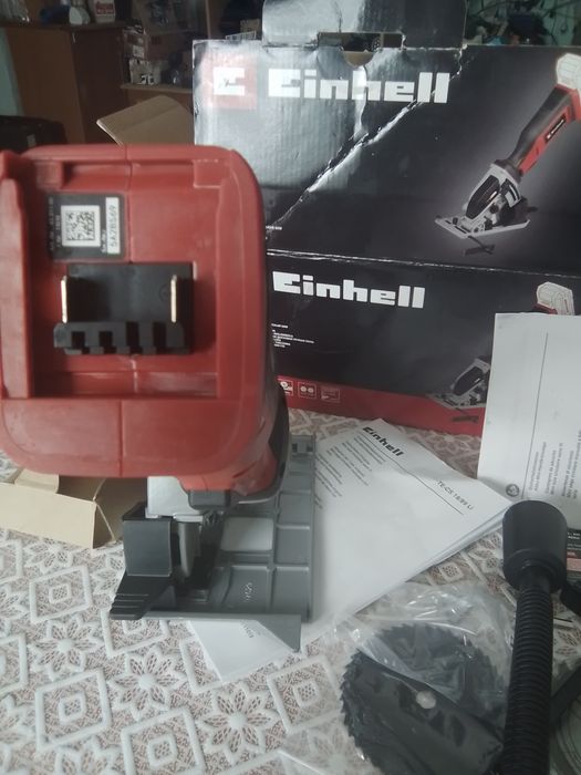 Міні аккумуляторна дискова пила Einhell TE-CS 18/89 Li-solo