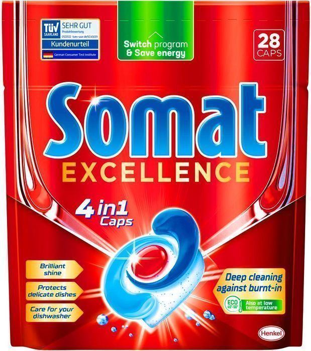 Somat Excellence 28 sztuk kapsułki do zmywarki