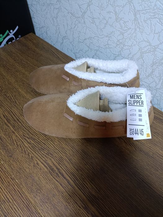 Теплые мужские тапочки 43-44