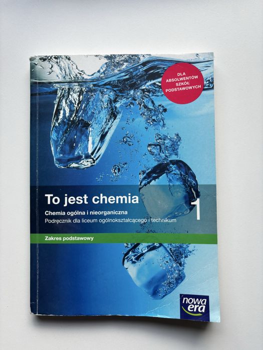 To jest chemia 1 zakres podstaowy