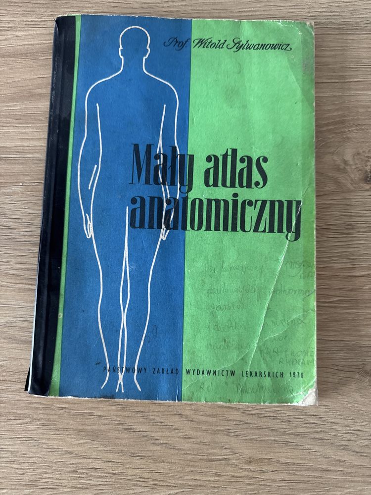 Maly atlas anatomiczny Prof. Sylwanowicz