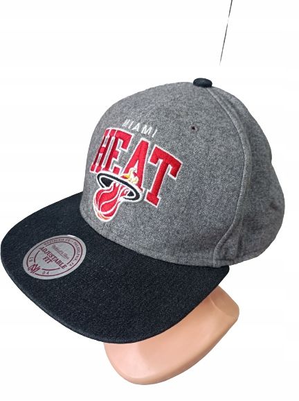 Nba Miami Heat Czapka Z Daszkiem One Size