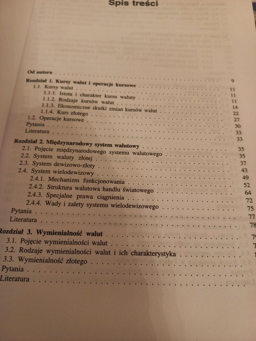 Nowa Finanse międzynarodowe Kazimierz Zabielski  wydanie Nowe