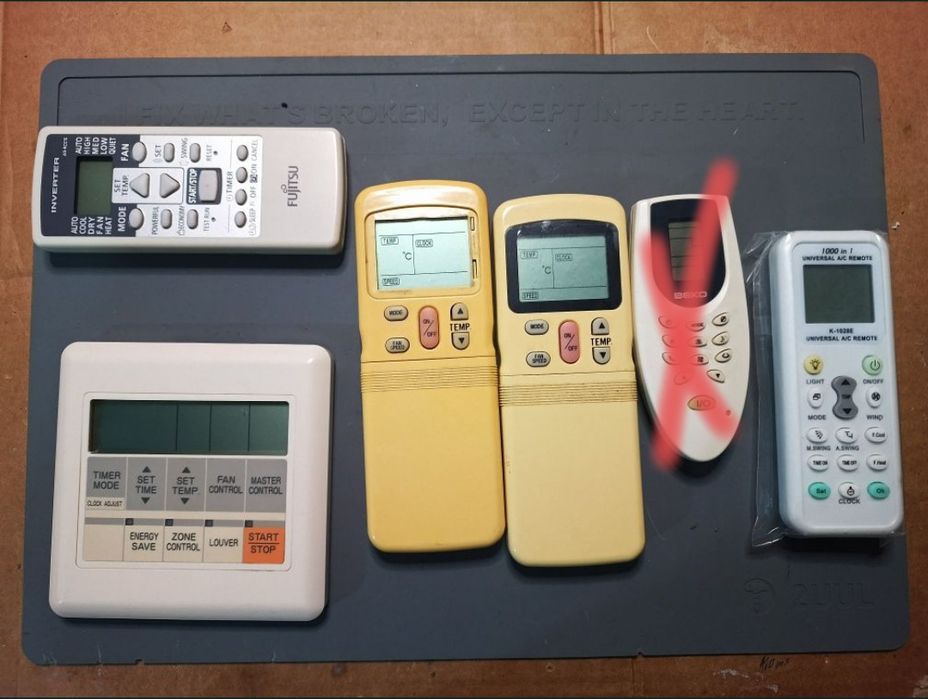 Comandos para ar condicionado