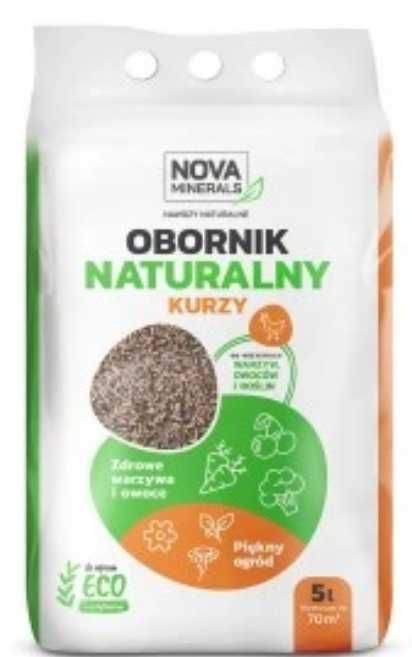 Obornik Granulowany Naturalny Kurzy 3 kg 5L