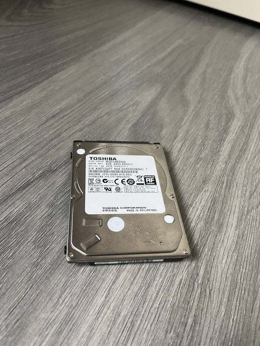Вінчестер для ноутбука Toshiba 500 GB