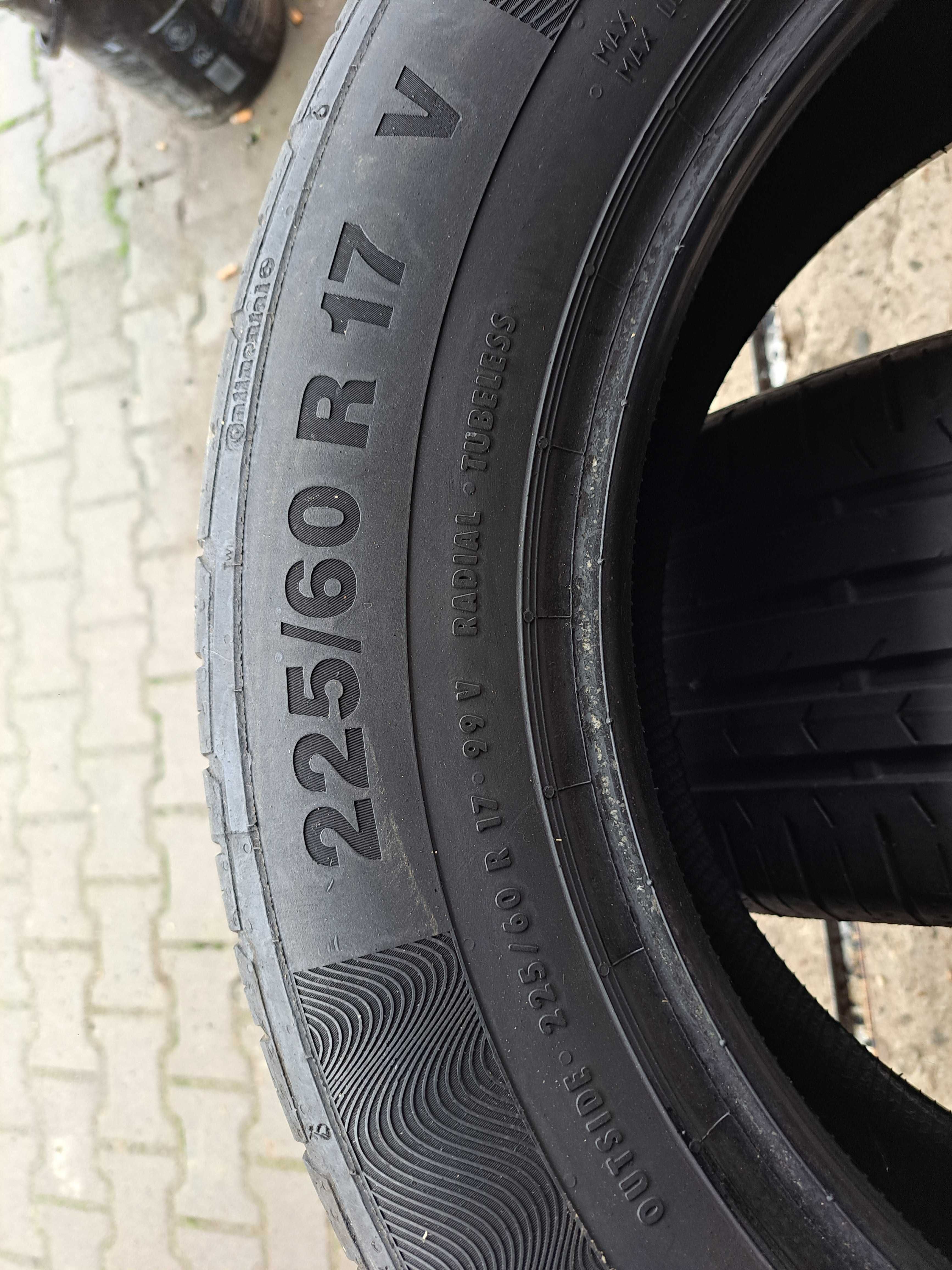 Opony Letnie 225/60R17 Continental 225/60/17 2szt Polecam!!