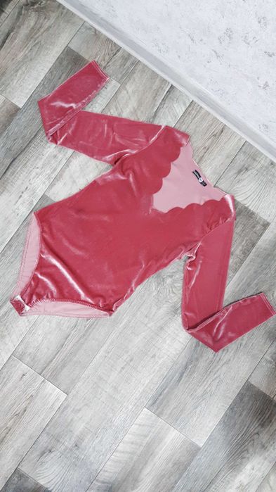 Боді комбідрес велюр Boohoo