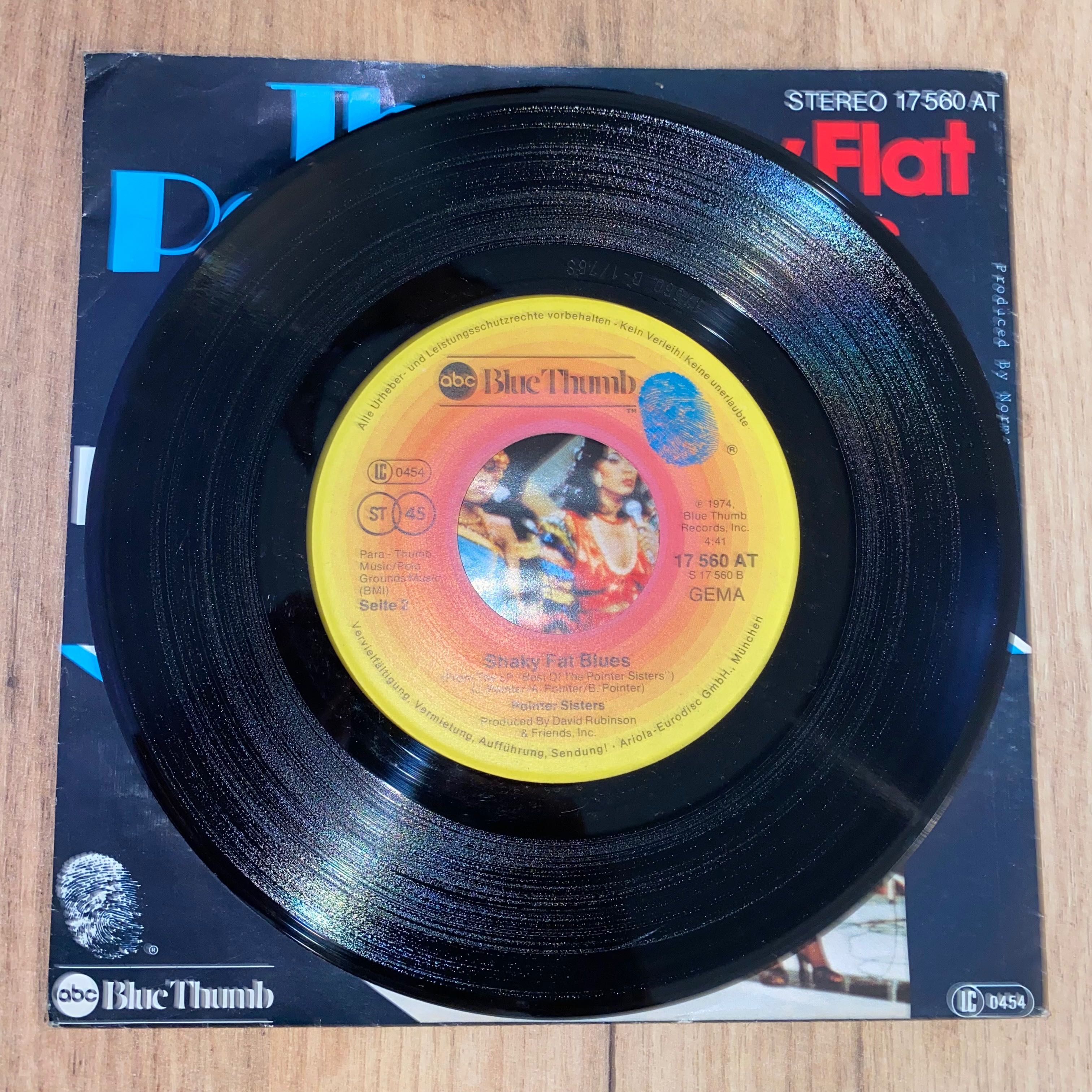 The Pointer Sisters - Shaky Flat Blues - Winyl SP 7" - 1974
