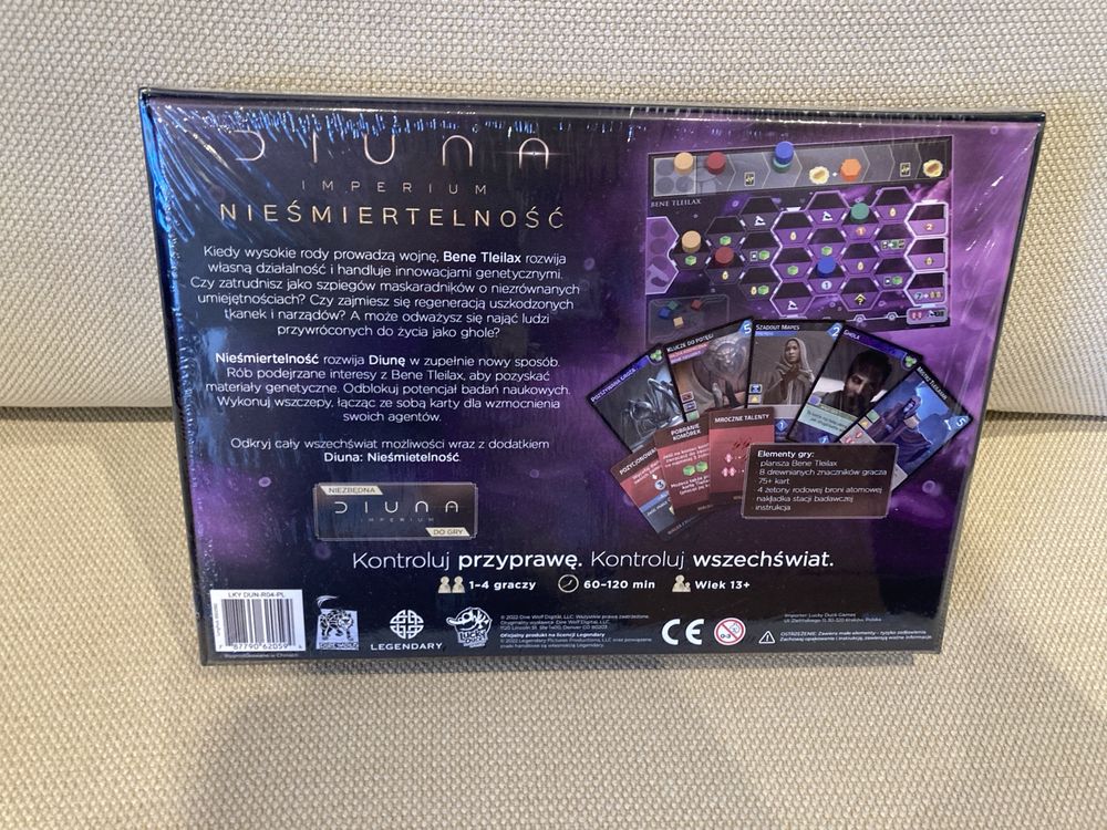 Promo Piter Diuna Imperium: Nieśmiertelność + karta promo