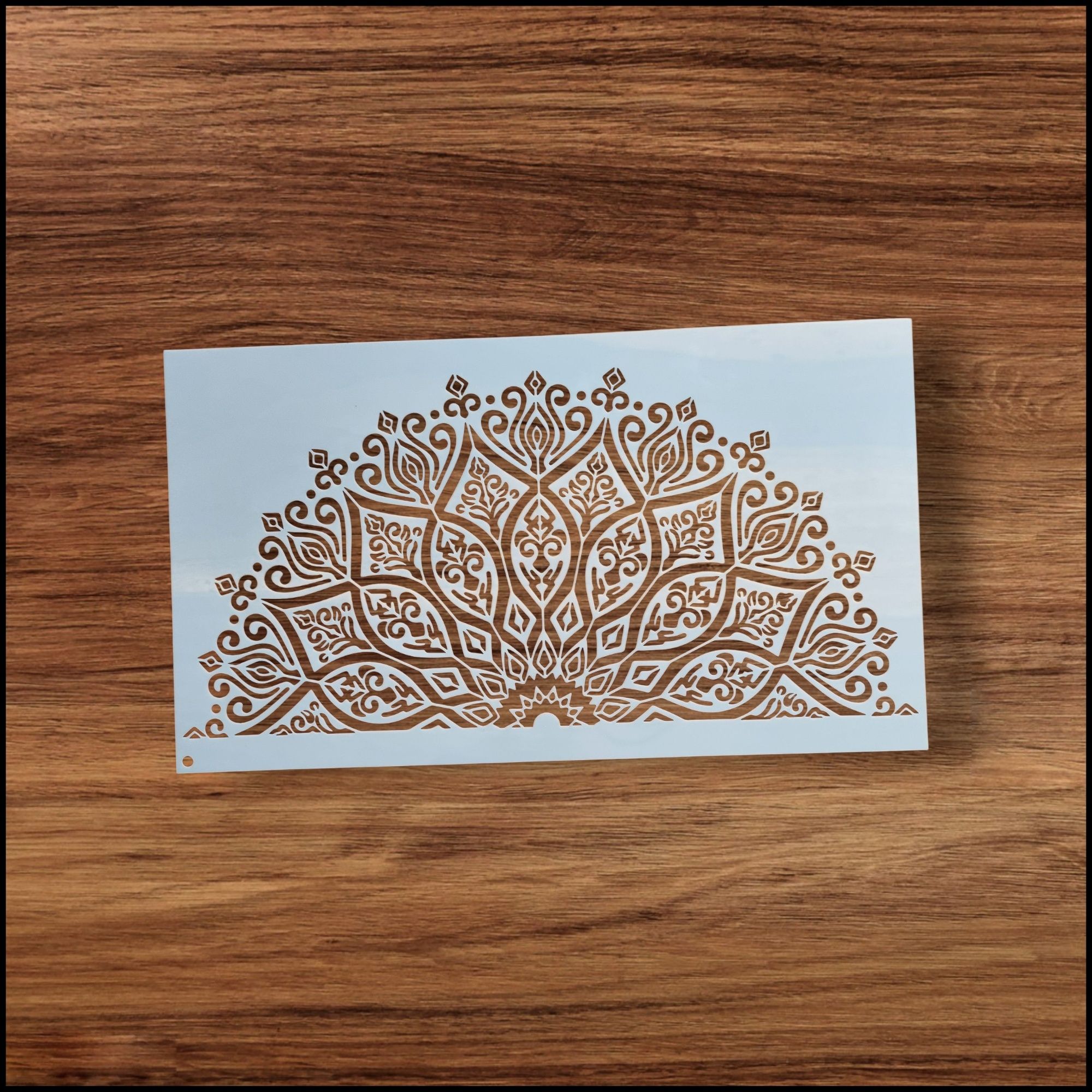 Szablon Mandala (wzór 40x70cm szablon 20x35cm ) malarski, DIY - Nowy