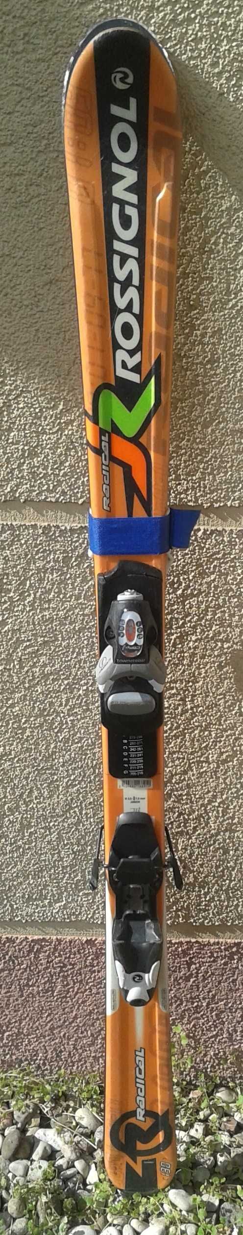 Rossignol narty 132 długość