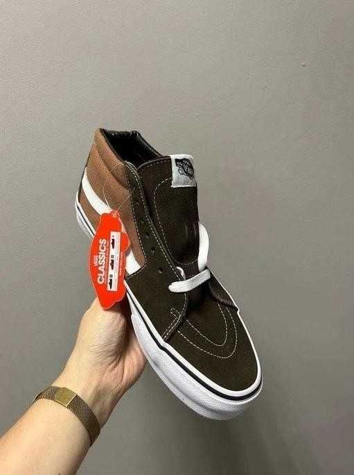 Мужские кеды Vans Sk8-Mid Lx 41-45 ванс Скидка