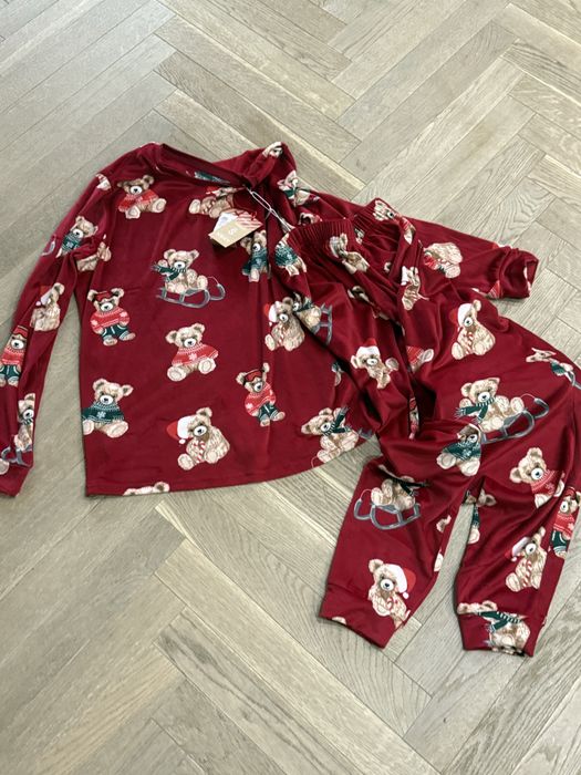 Pizamka z motywem misia ala Ralph Lauren