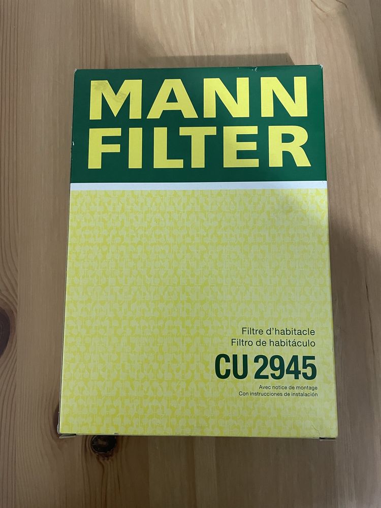 Mann-Filter CU 2945 Filtr,  CU2945 NOWY