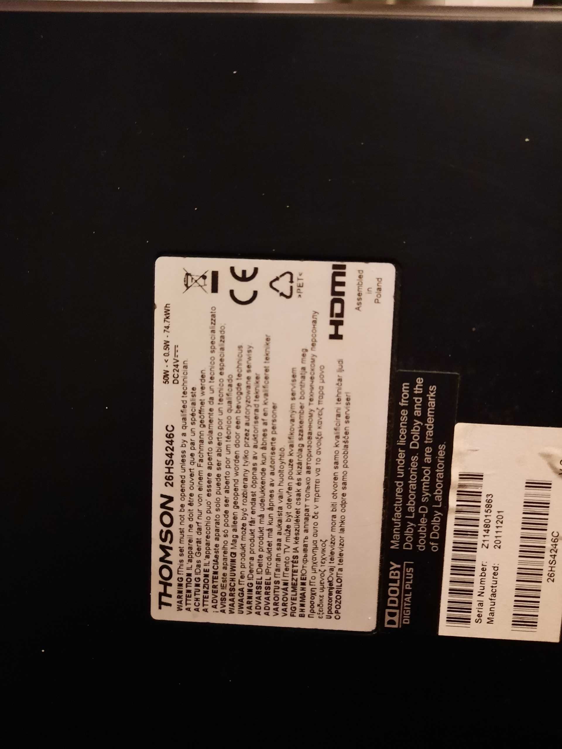 Telewizor LED Thomson 26HS4246C