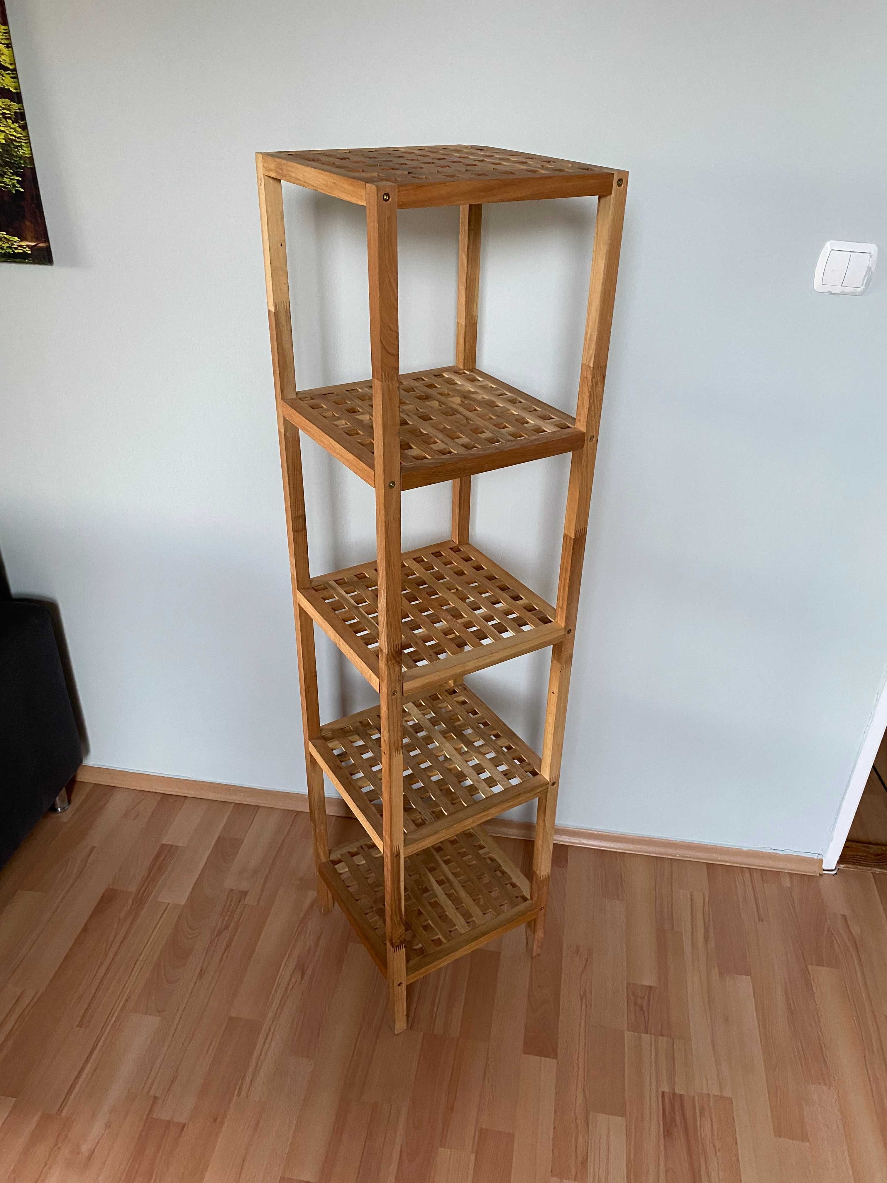 Regał z drewna orzechowego - 150 cm