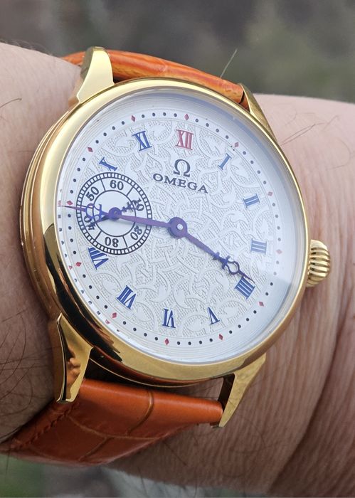 Omega Pasówka piękny zegarek