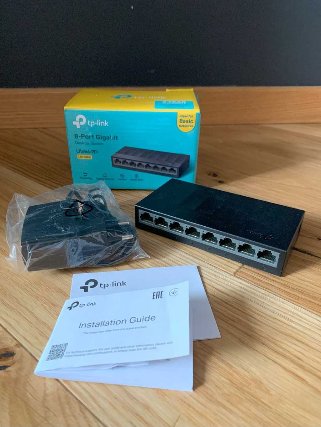 Switch TP-Link LS1008G 8x1GB 8 portów 10/100/1000Mbps