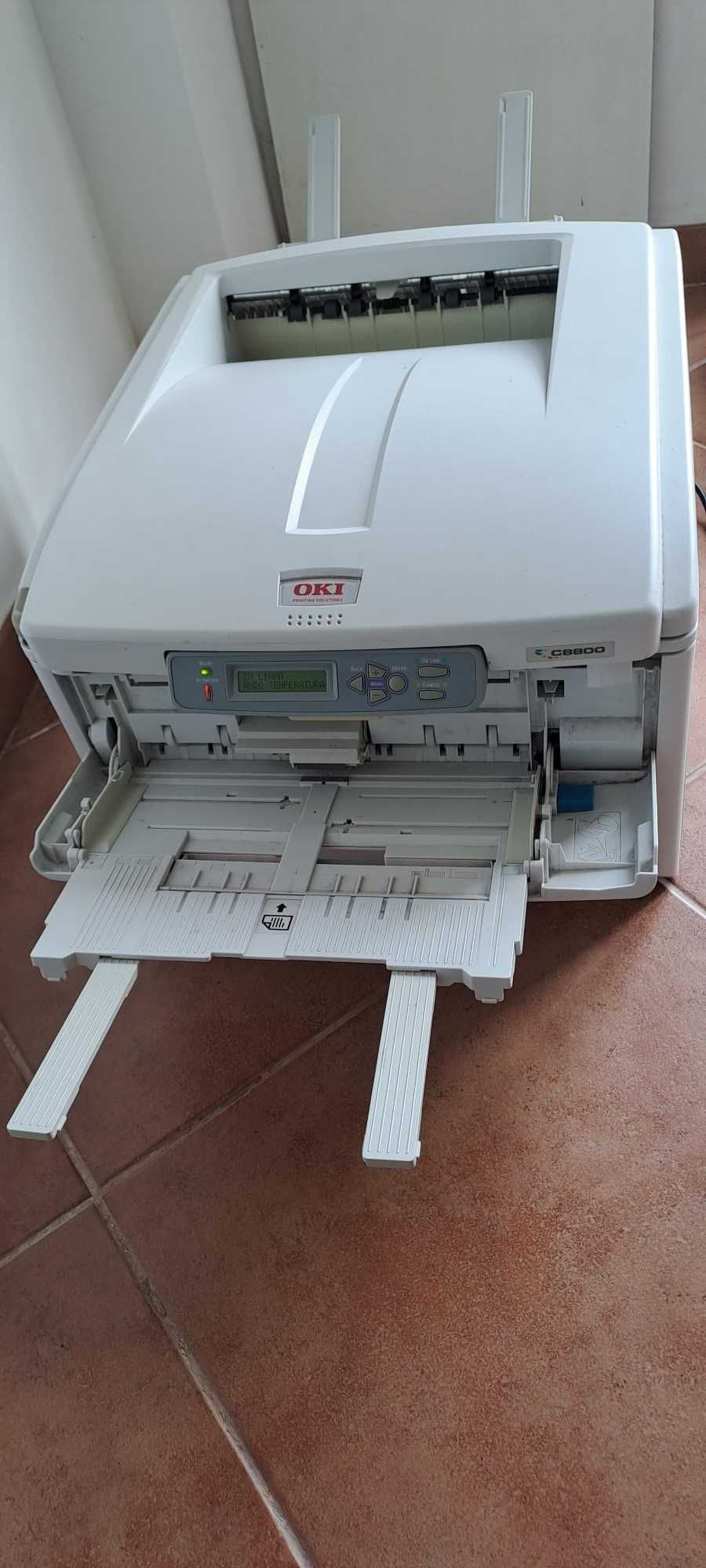 oki c8800 A3 a cores