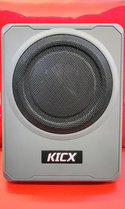 Сабвуфер під сидіння Kicx Q200BA/300/600Вт АКТИВНИЙ