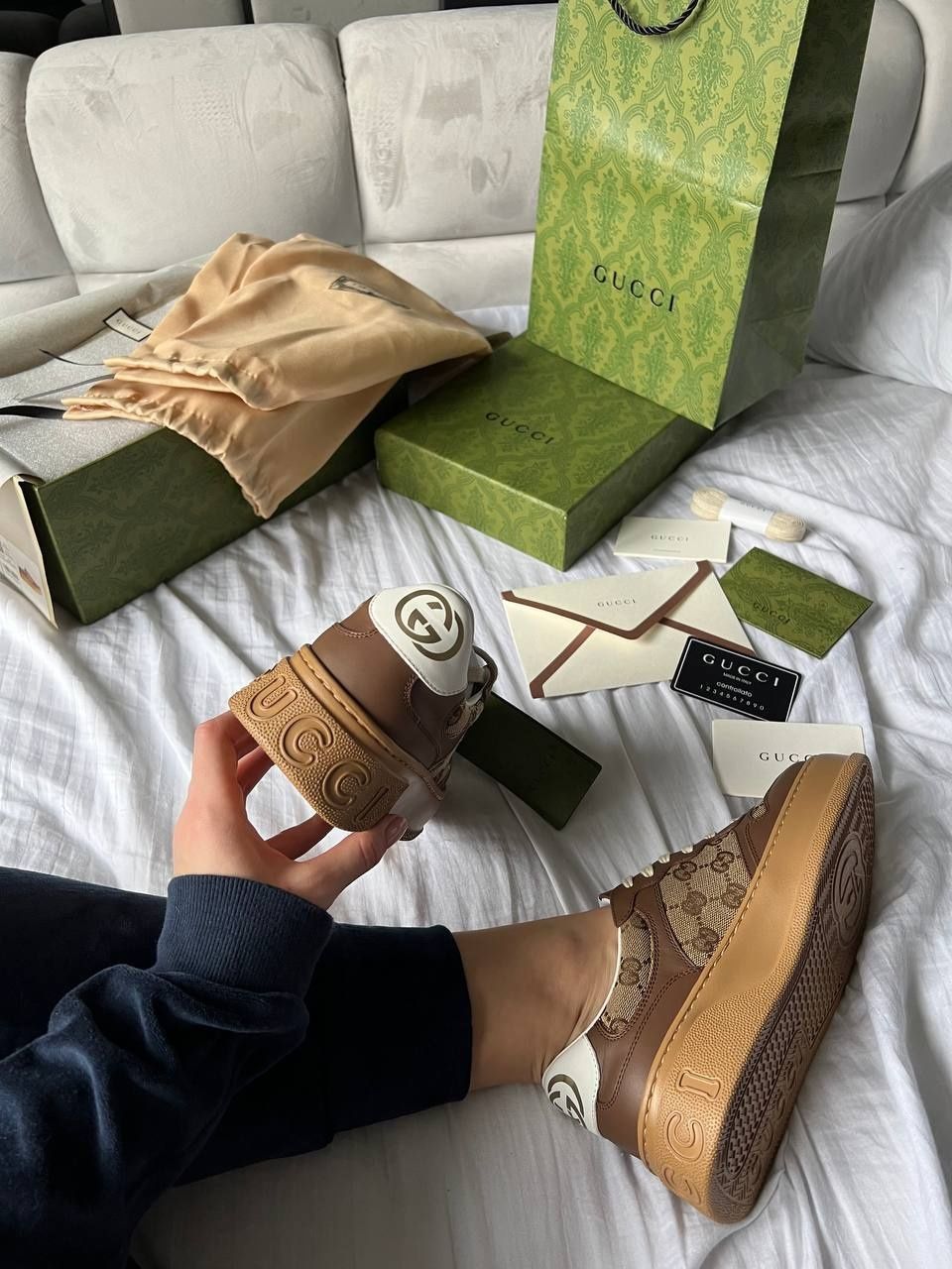 купіть кросовкі весна літо Gucci GG Sneakers