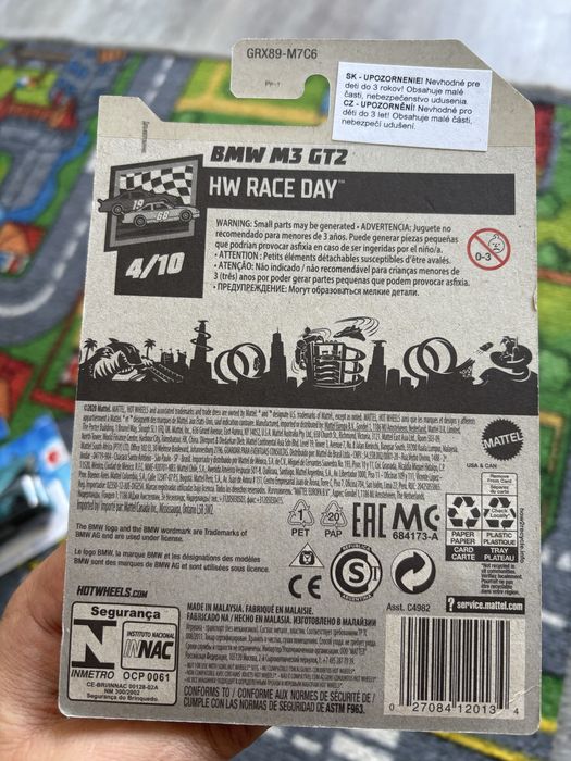 Hot Wheels BMW M3 GT2 jak nowy