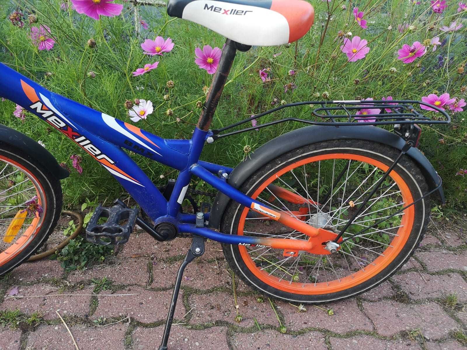 Rower dziecięcy Mexller BMX 20 niebieski  koło 20 "