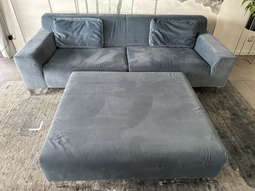 Adriana Furniture STRADA - kanapa sofa 3 os + Podnóżek