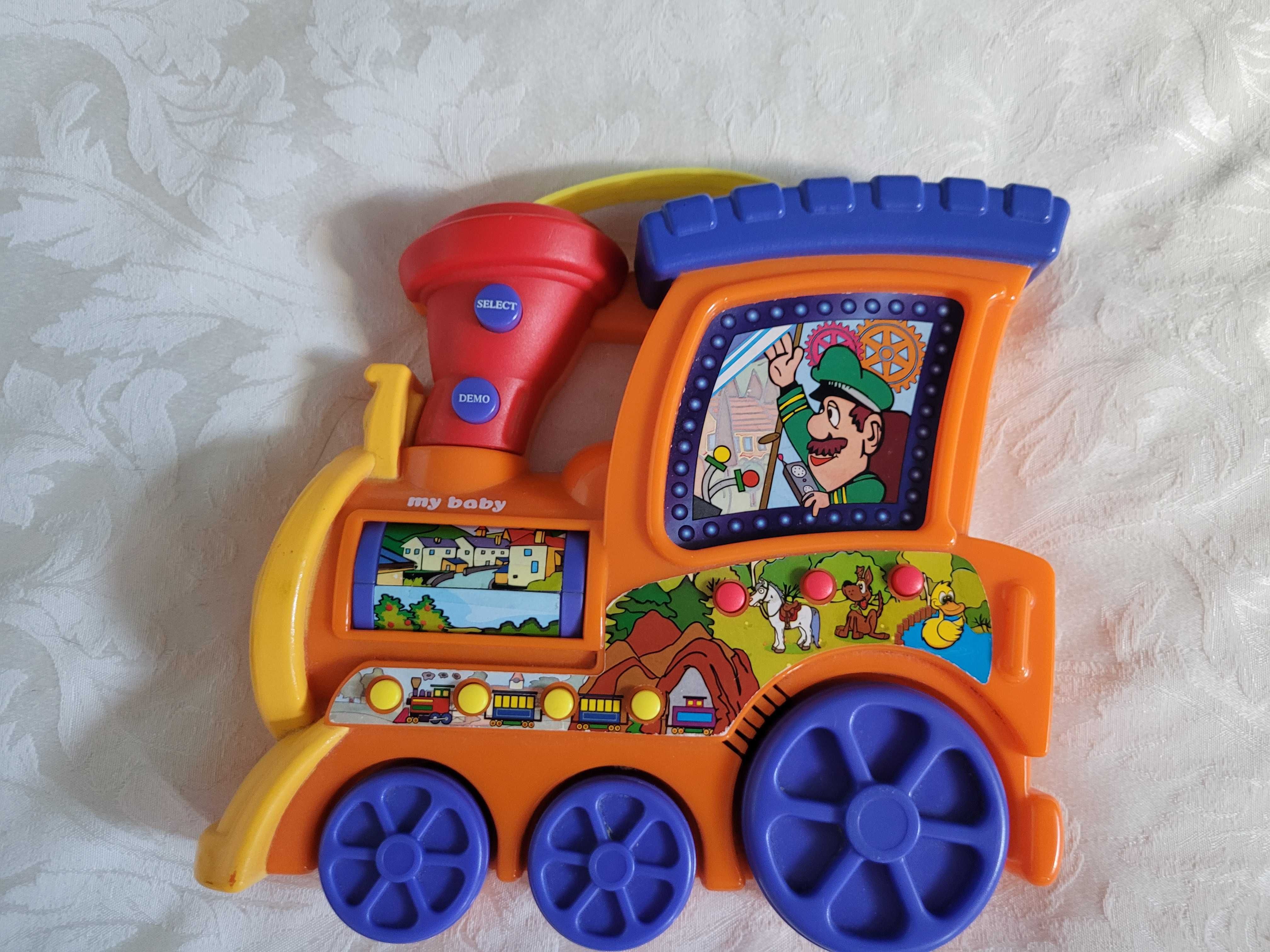 MY BABY interaktywny pociąg CIUCHCIA zabawka dla dzieci