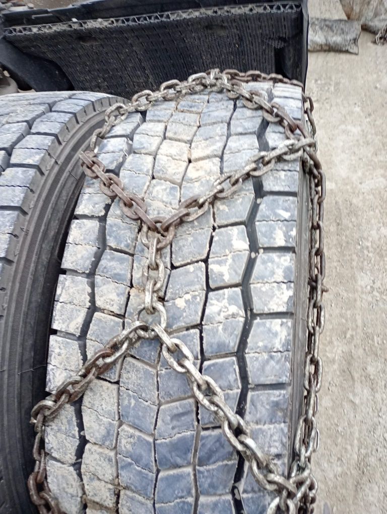 Łańcuchy antypoślizgowe snieg  tir