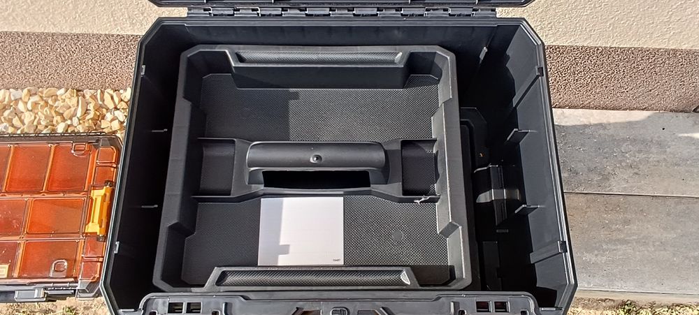 Zestaw 3 skrzyń DeWalt Mclaren organizer  wózek