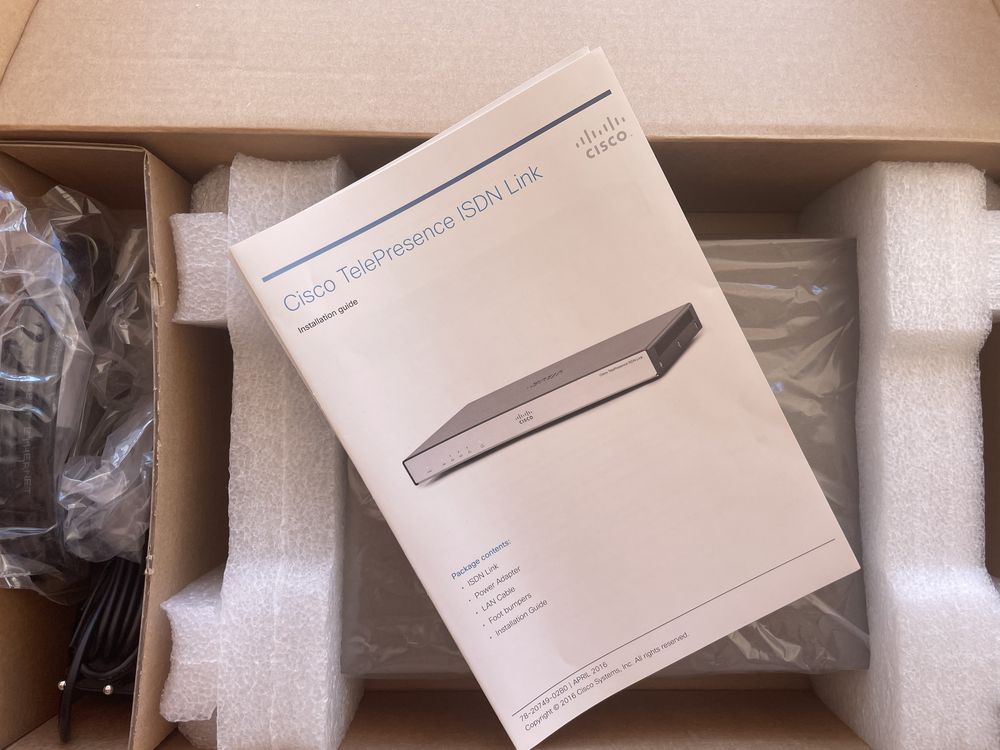 Cisco TelePresence ISDN Link