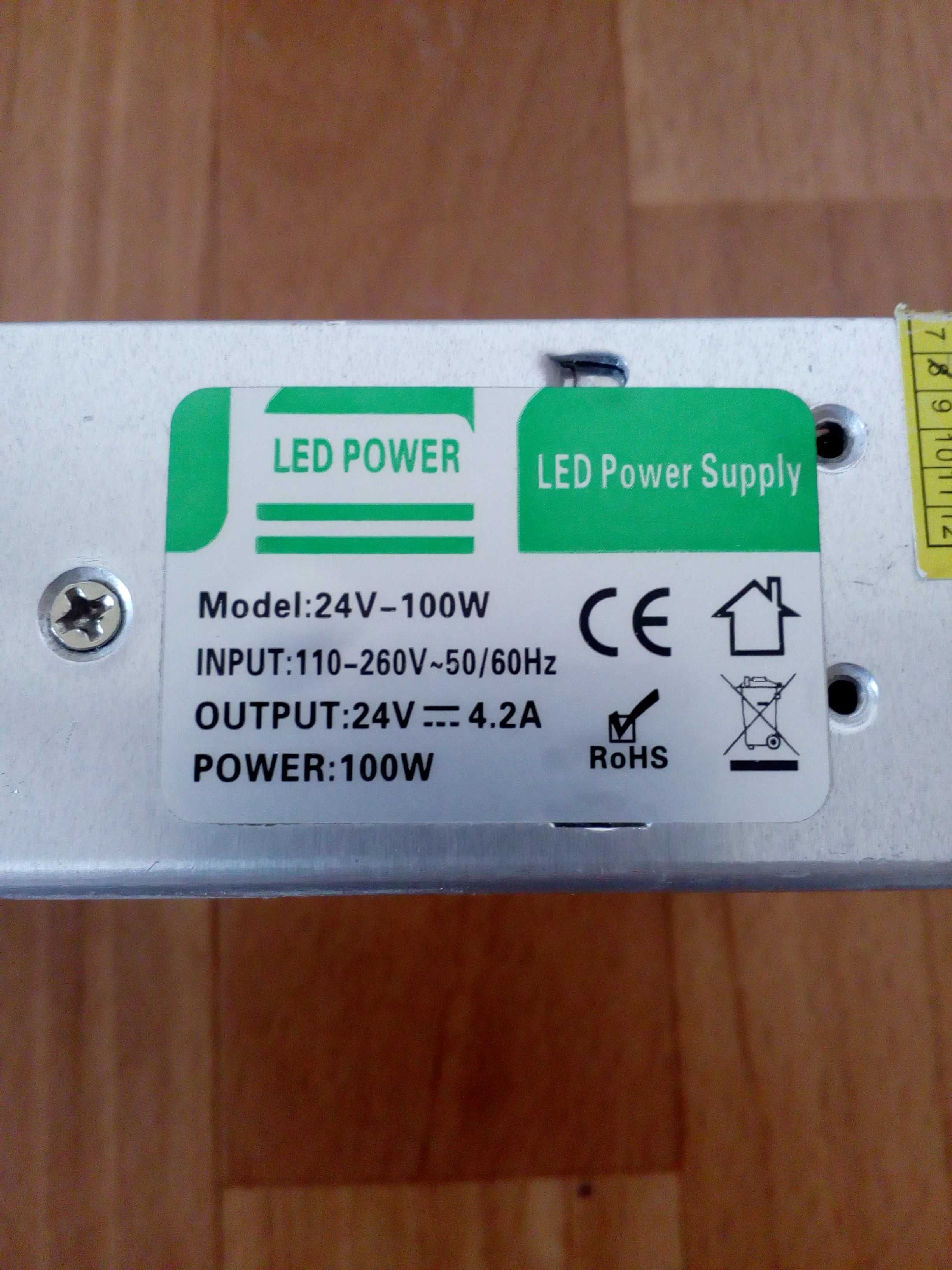 LED POWER  24V-100W  б/у