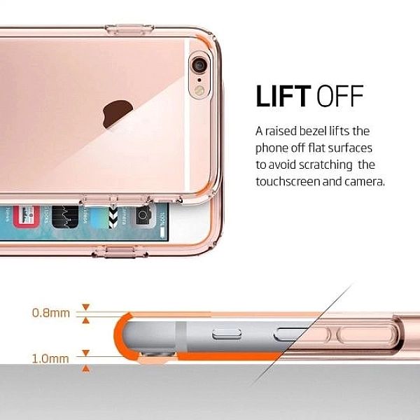 Spigen Ultra Hybrid Iphone 6/6S Plus (5.5) Crystal Clear