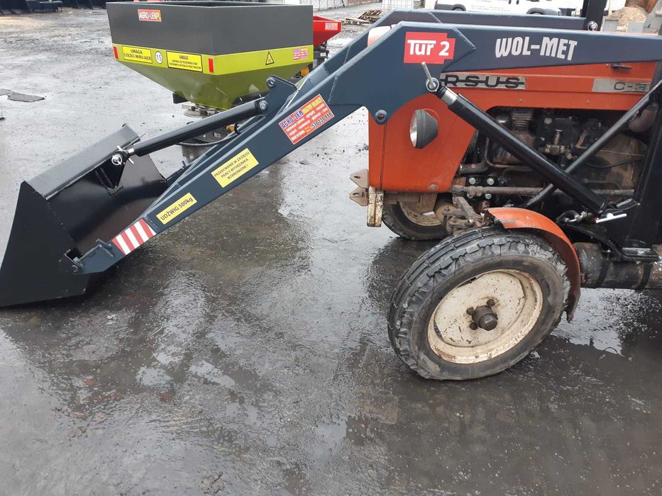 Tur c330 WOLMET C360 2sek Widły łyżka Ładowacz czołowy Montaż dowóz