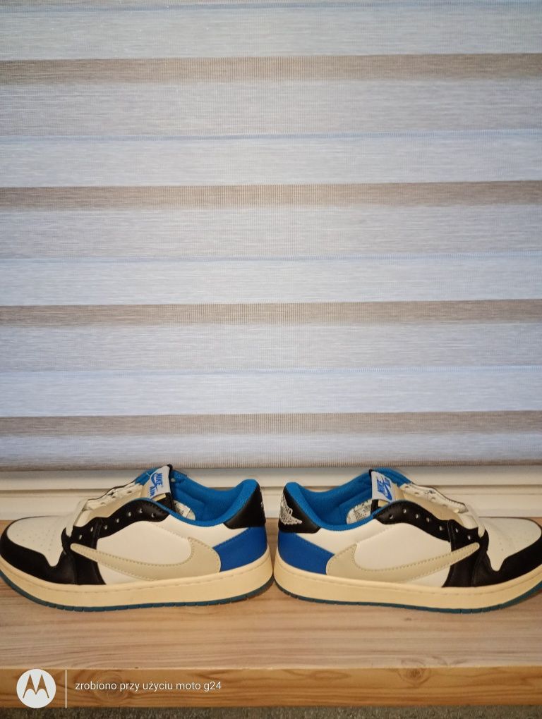 Travis Scott x Fragment Air Jordan 1 Low OG SP sneakers